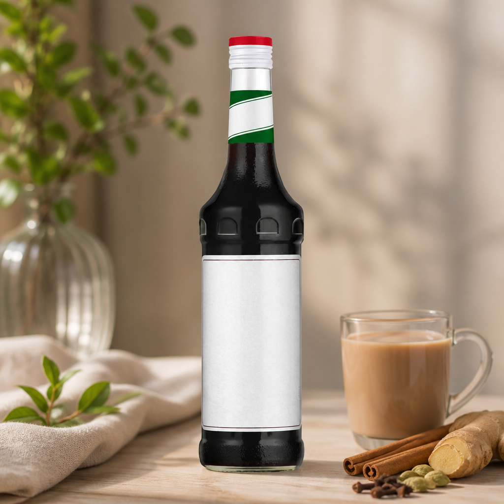 Commercial Chai Tea Concentrate 700ml for Beverages