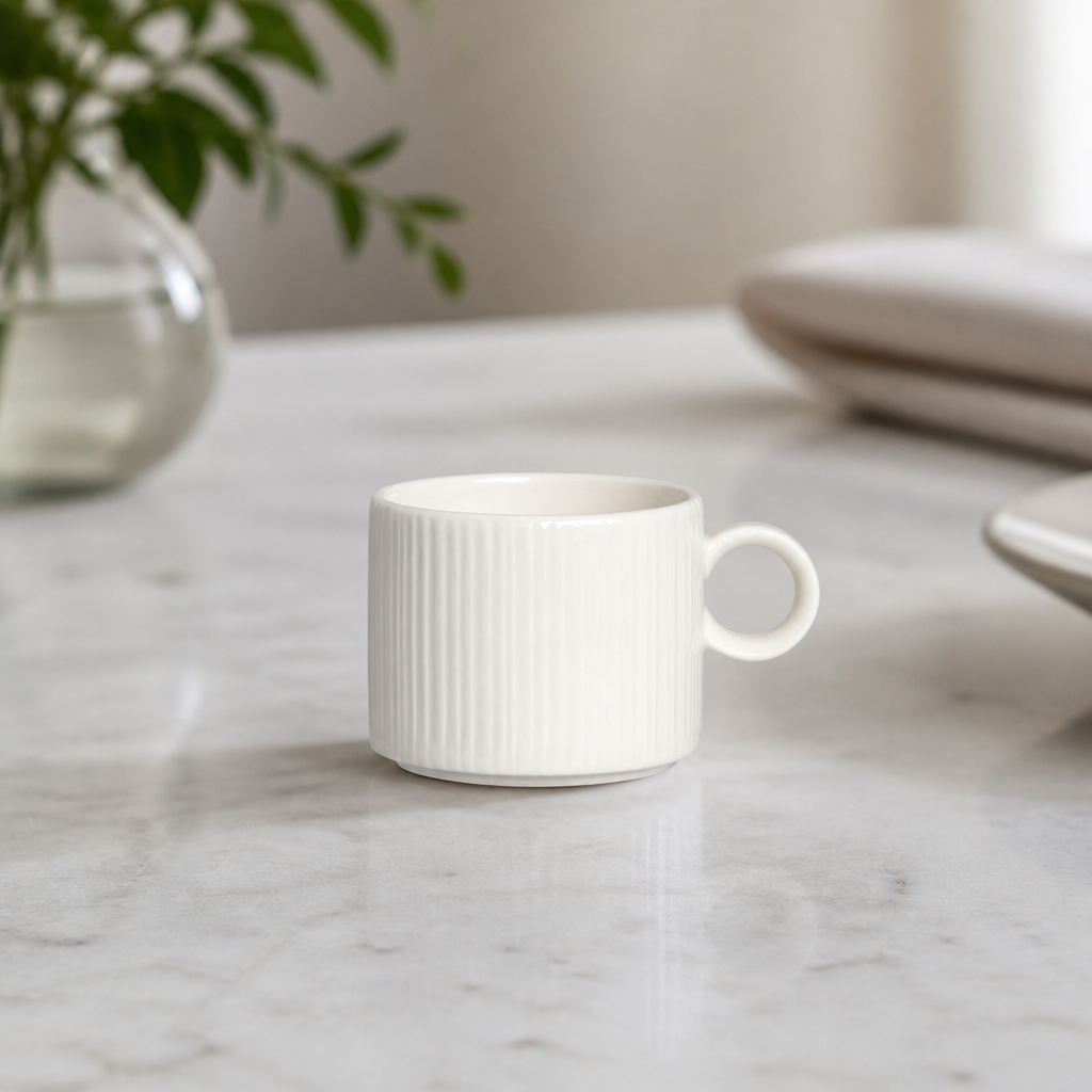 Commercial Espresso Cups 85ml Hard Porcelain 12 Pack