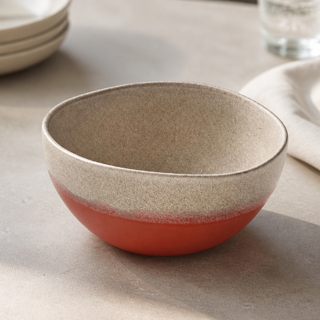 Commercial Coral Bowls 130mm Spot On 6 Pack for Catering