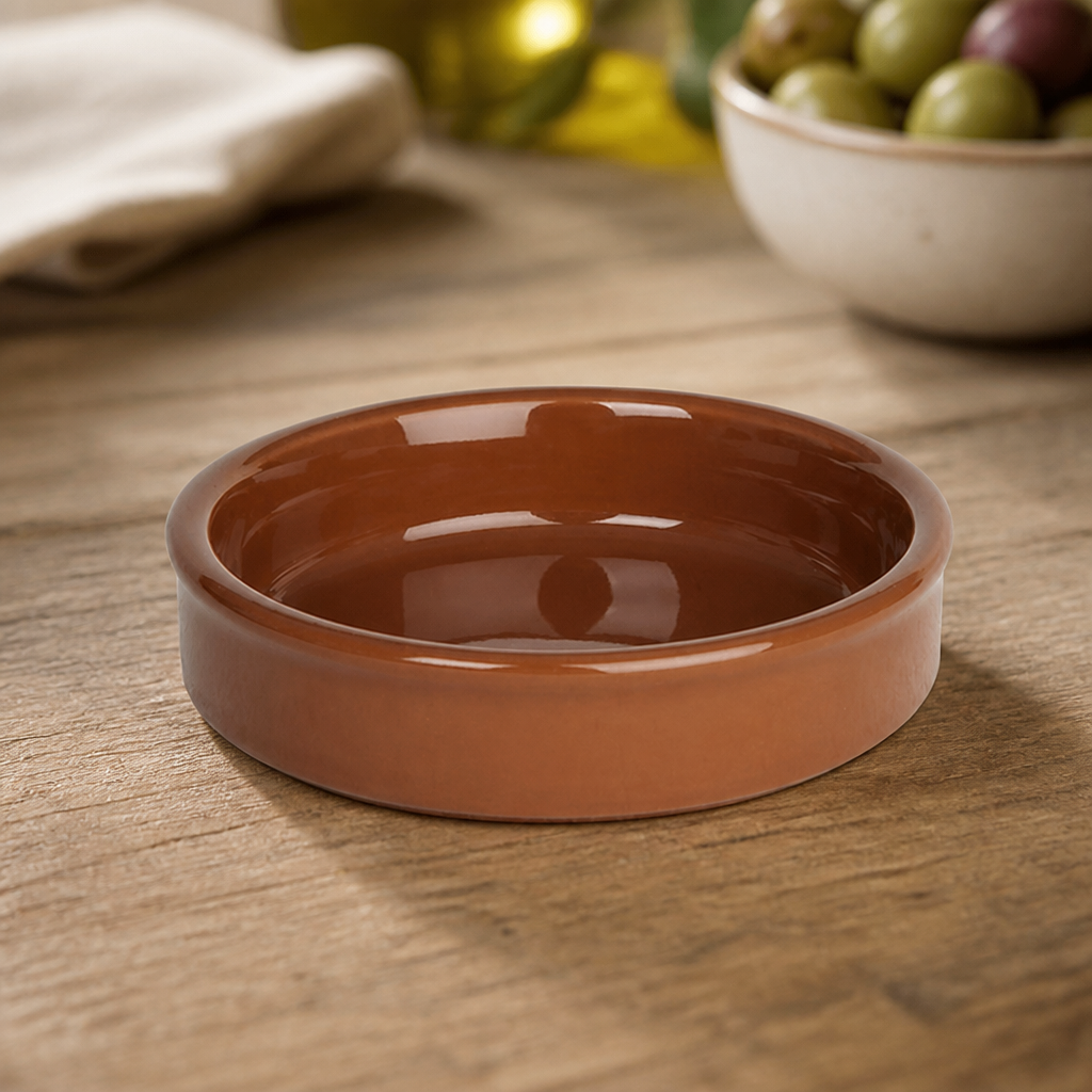 Commercial Terracotta Tapas Dishes 103mm Set of 6