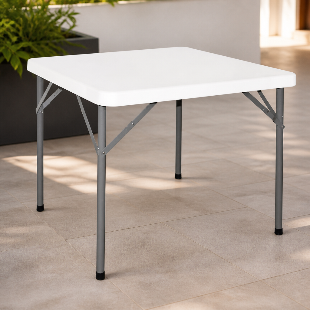 Commercial 3ft Folding Outdoor Table - Weather Resistant