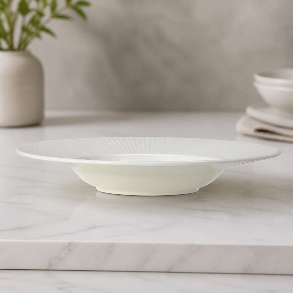 Commercial Deep Rimmed Bowls 315mm for Restaurants - 6 Pack