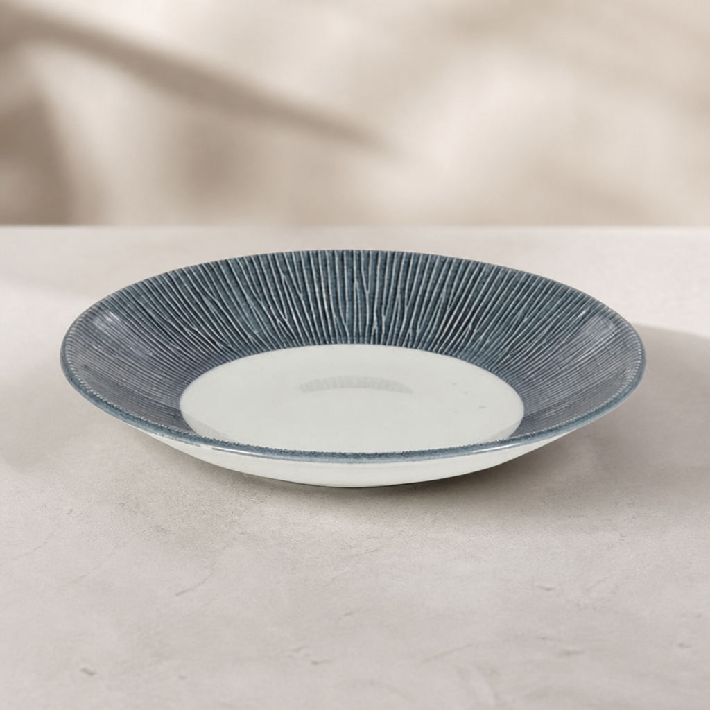Commercial Deep Round Coupe Plates 280mm Bamboo 12 Pack