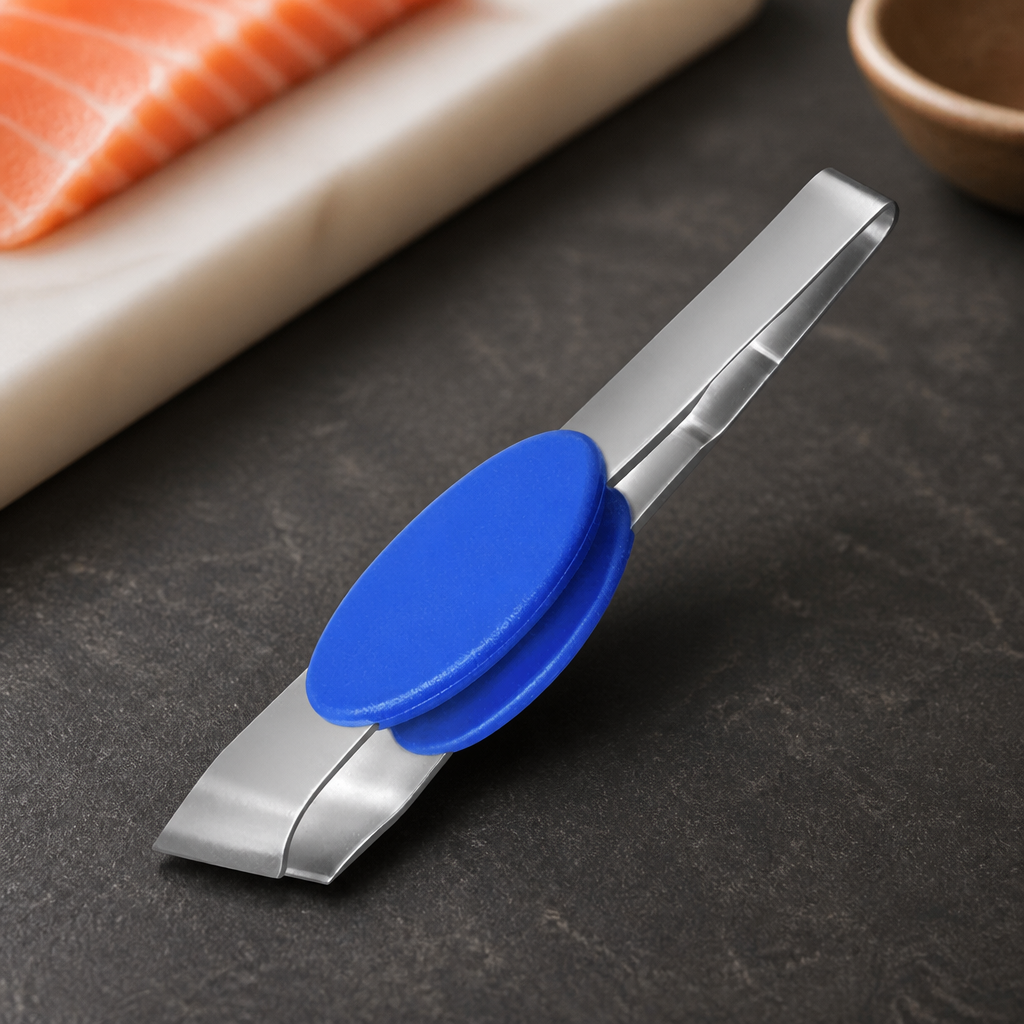 Commercial Fish Bone Tweezers 12cm Stainless Steel Utensils