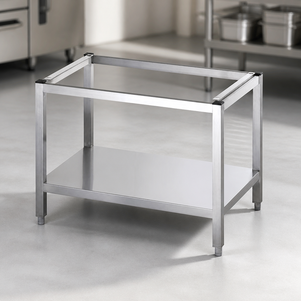Commercial Stainless Steel Stand for Countertop Units 900mm