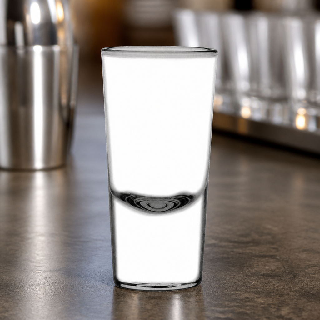Commercial Shot Glasses 25ml Clear 12 Pack for Bars and Events