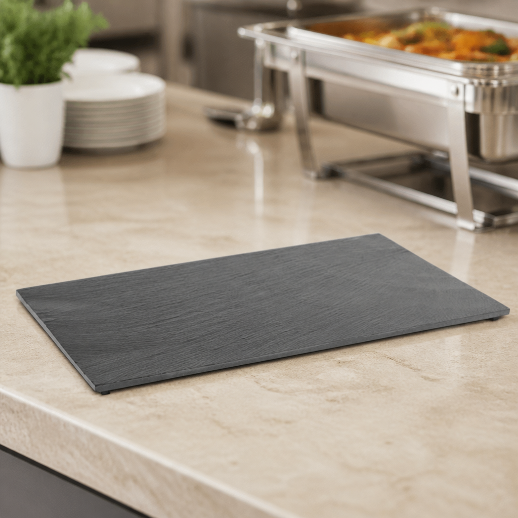 Commercial Slate Tray GN 1/1 530x325mm for Catering Use