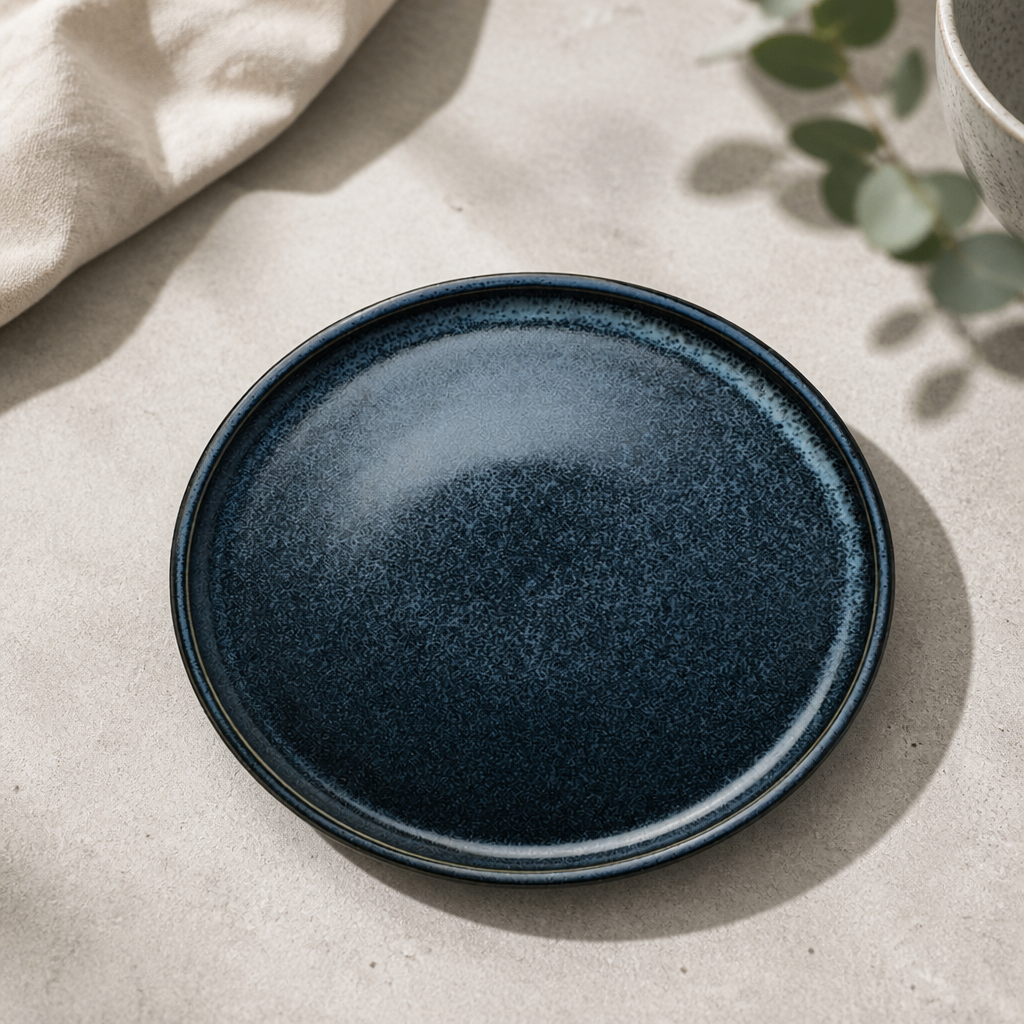 Commercial Stack Plates 160mm Vitrified China - 12 Pack