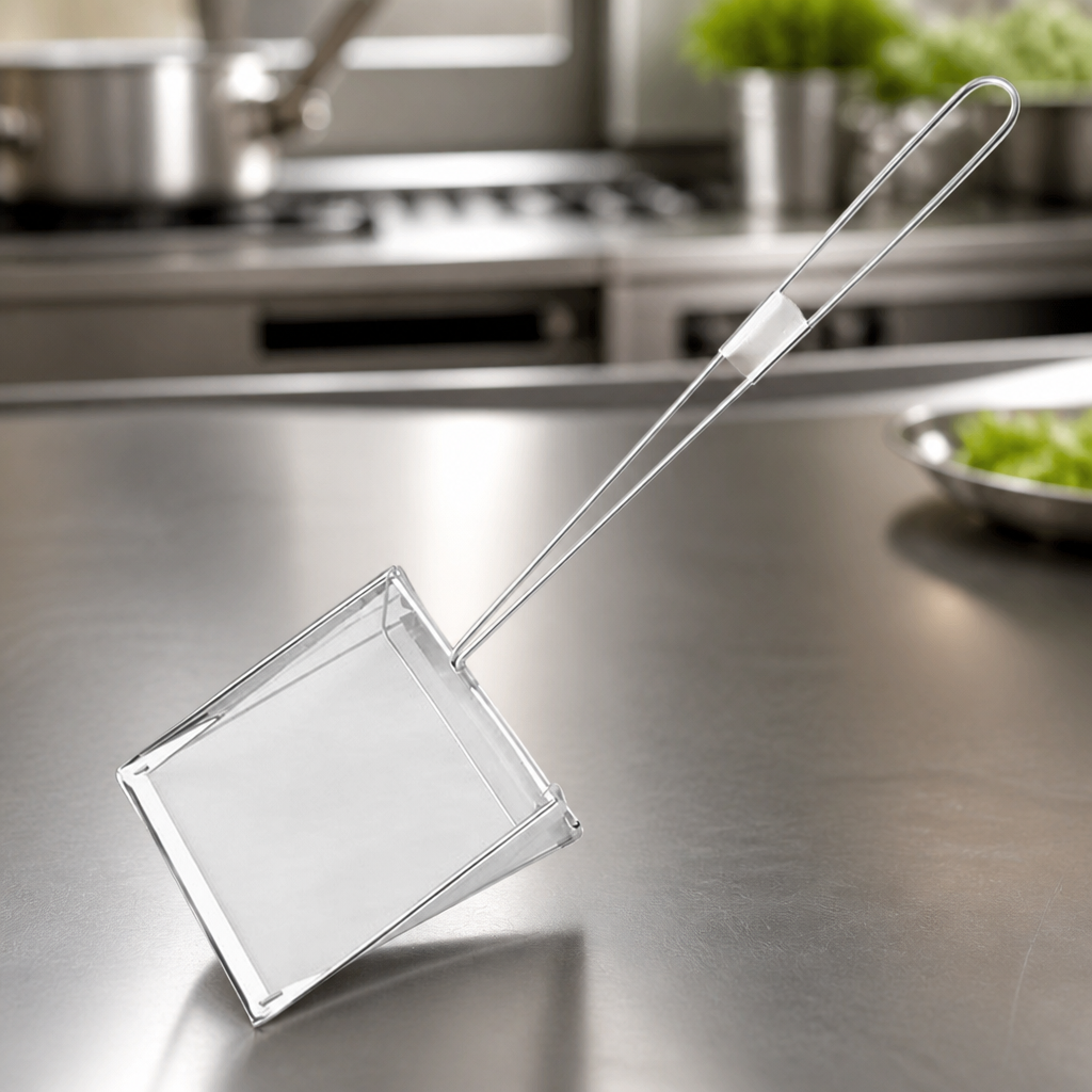 Commercial Stainless Steel Fat Skimmer 8 Inch for Frying