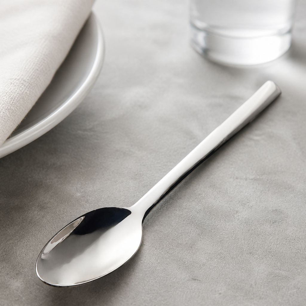 Commercial Stainless Steel Teaspoons - 12 Pack Cutlery Set