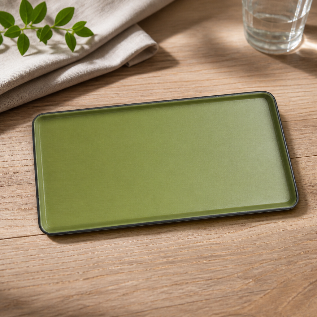 Commercial Melamine Rectangular Trays 254mm - 24 Pack