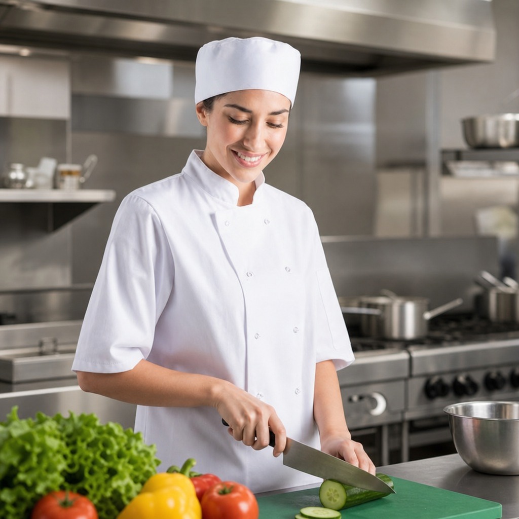 Lightweight Cool Vent Beanie for Commercial Kitchens