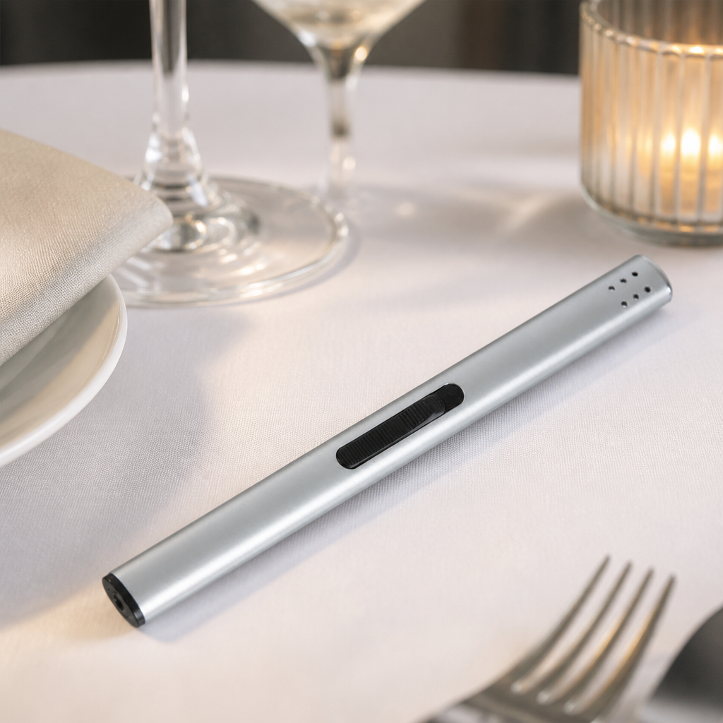 Refillable Butane Gas Lighter 0.25 Ltr Wind Resistant Design