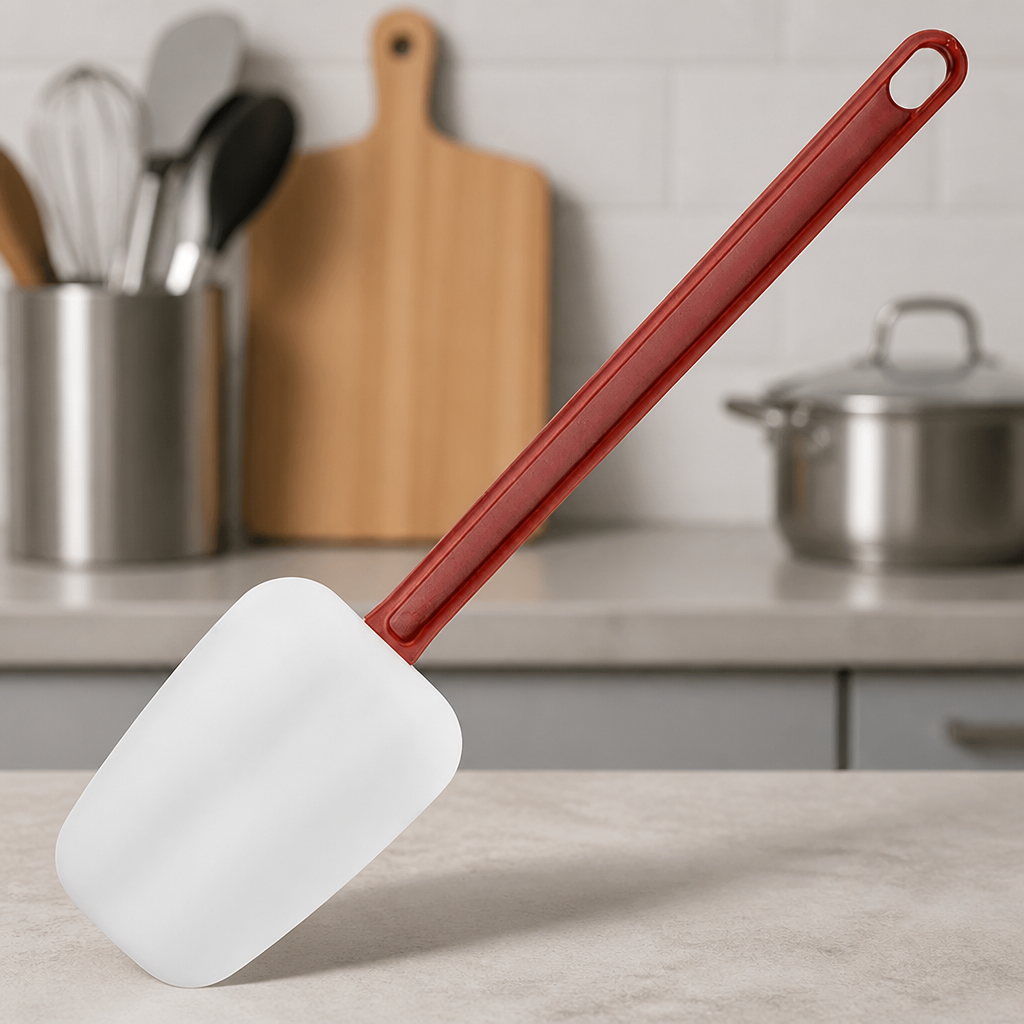Heat Resistant Silicone Spoonula 350mm Cooking Utensil