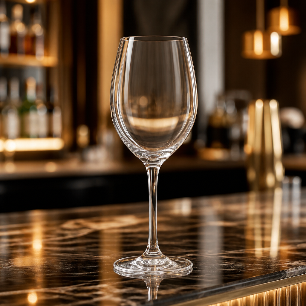 Commercial Crystal Wine Glasses 355ml - 6 Pack