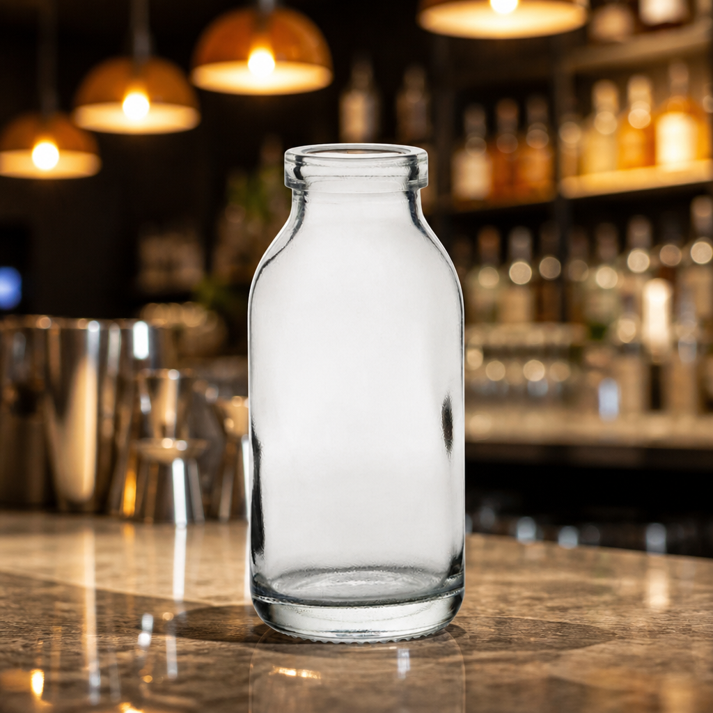 Commercial Glass Sauce Bottles 120ml 6 Pack