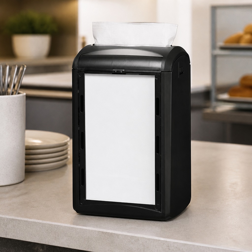 Commercial Countertop Napkin Dispenser for Fast Catering Use