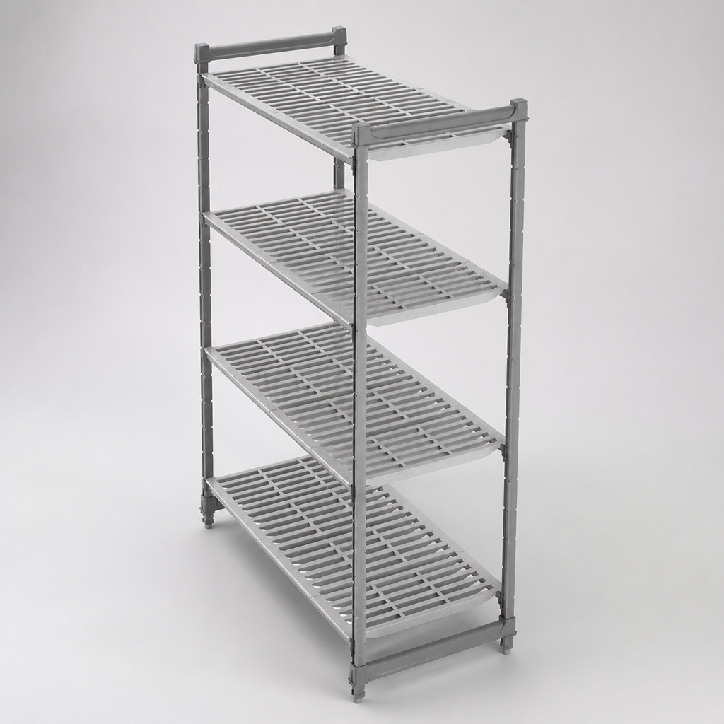 Commercial 4 Tier Shelving Starter Unit 1830 x 1220 x 460mm