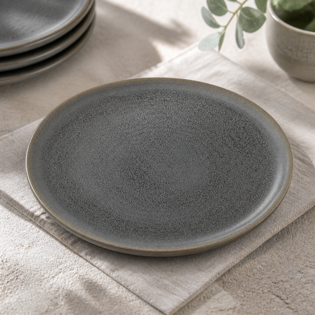 Commercial Evo Granite Flat Plates 250mm - 6 Pack