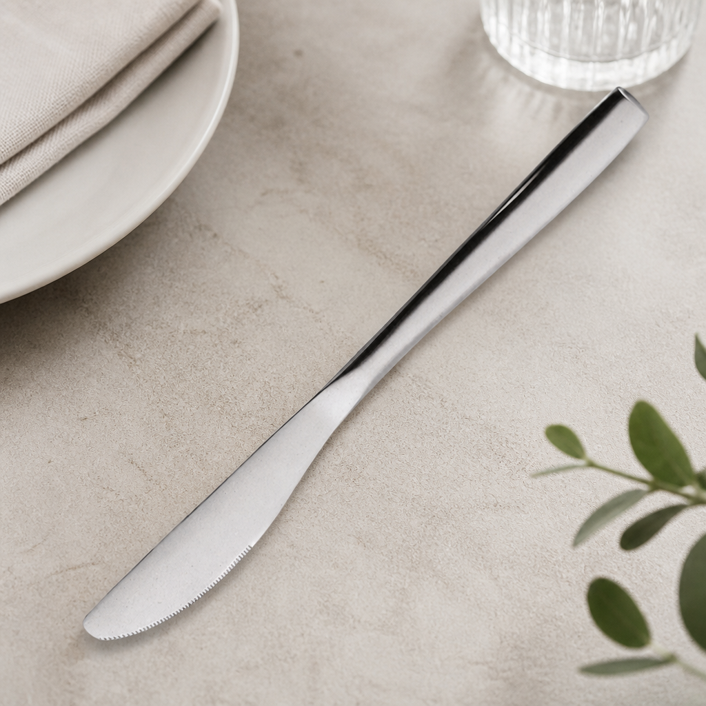 Commercial Table Knives 12 Pack Stainless Steel Dishwasher Safe