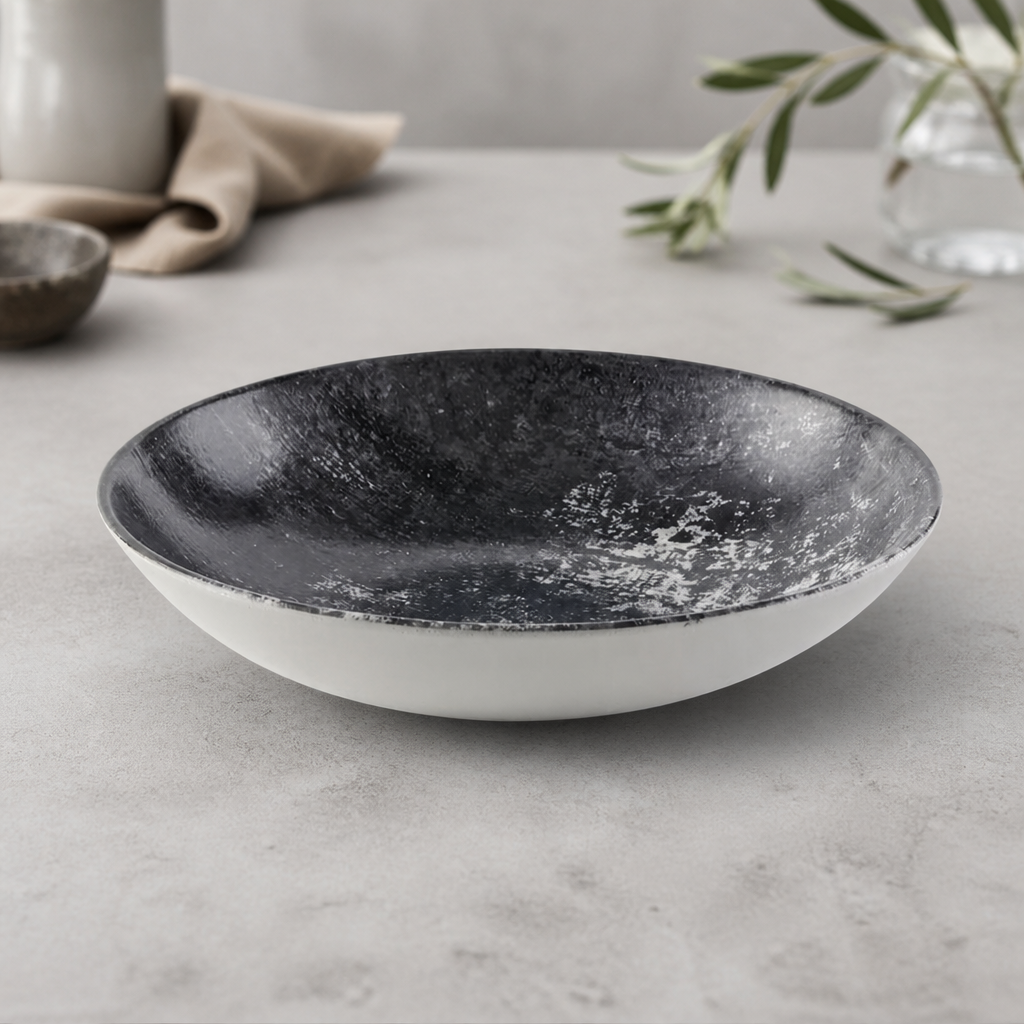 Commercial Coupe Bowls 248mm Black Vitrified China 12 Pack