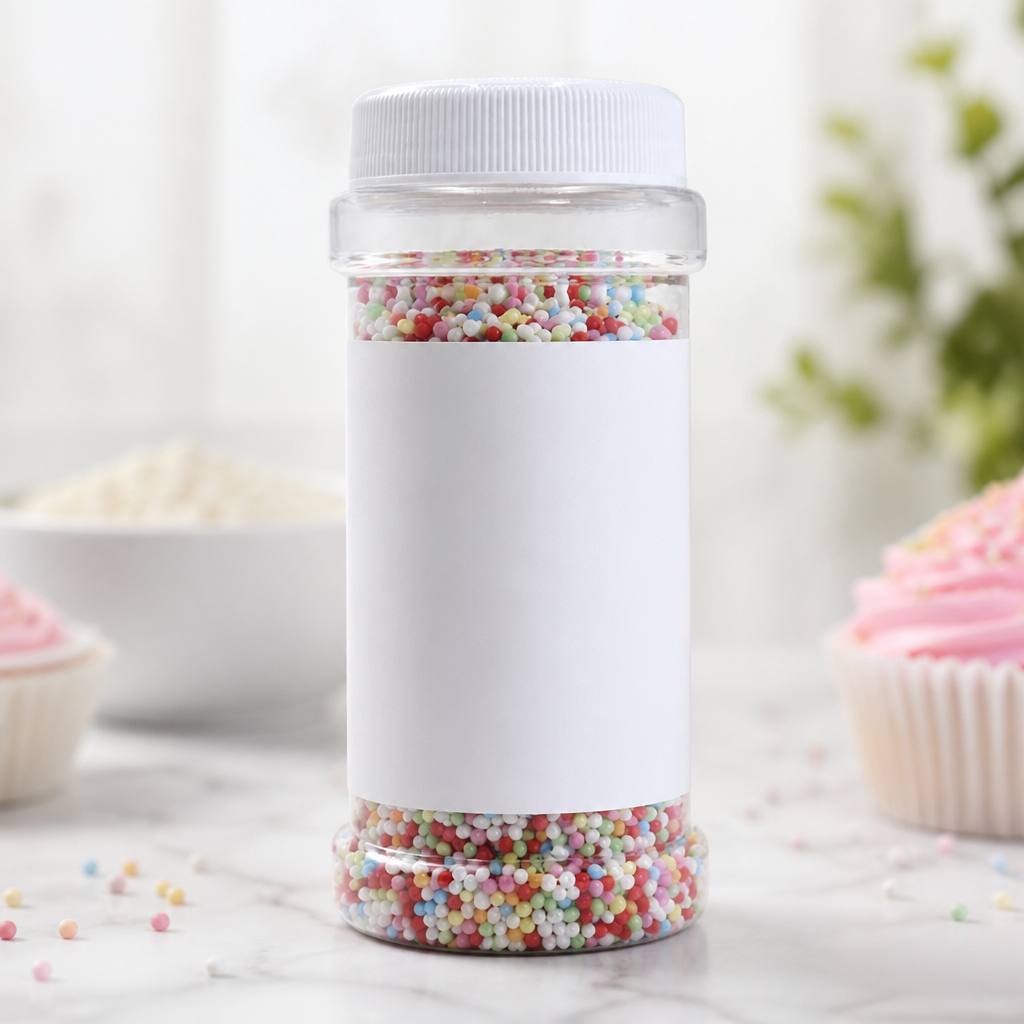 Multicoloured Nonpareils Cake Decorations 80g for Baking