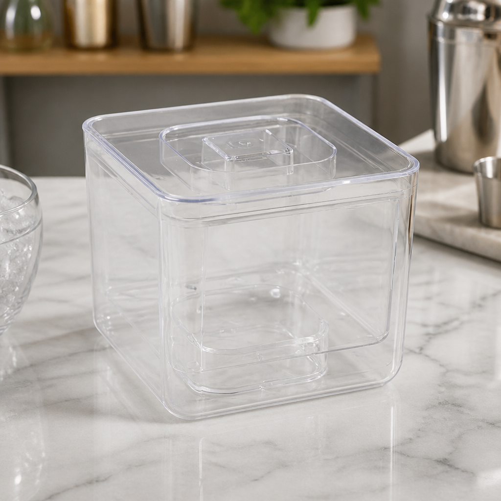 Commercial Ice Bucket for Ice Crusher 770g Capacity
