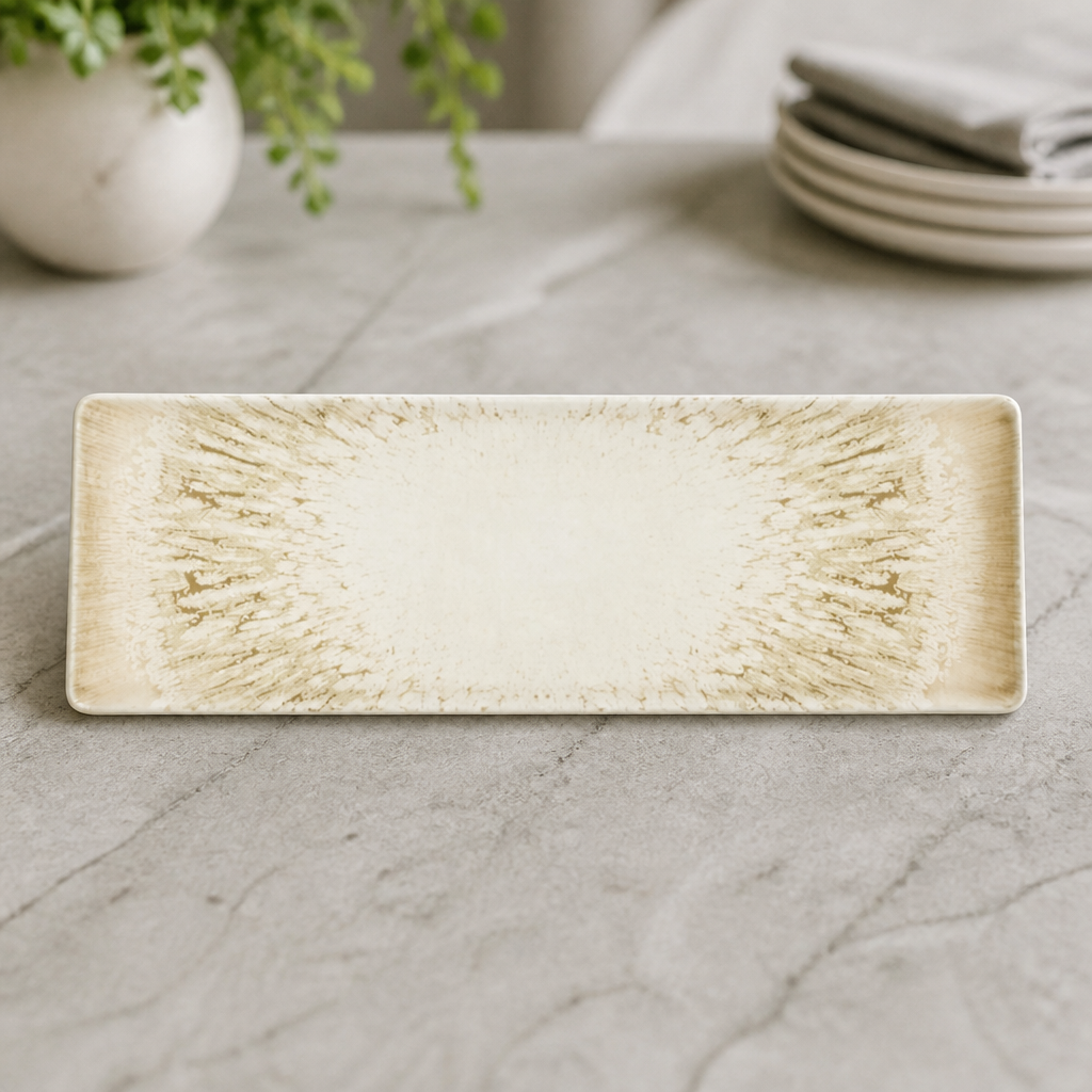 Commercial Ceramic Tasting Trays 323x105mm Pack of 6