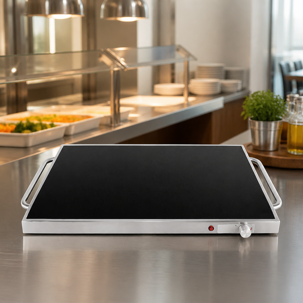 Commercial Hot Plate 20kg Capacity Adjustable Temperature 550mm