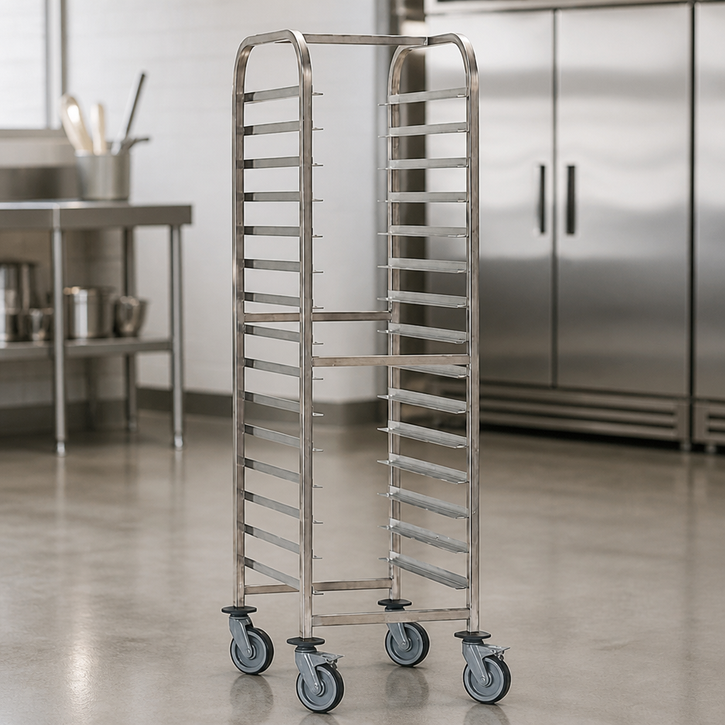 Commercial Patisserie Racking Trolley 20 Shelves 600x400mm