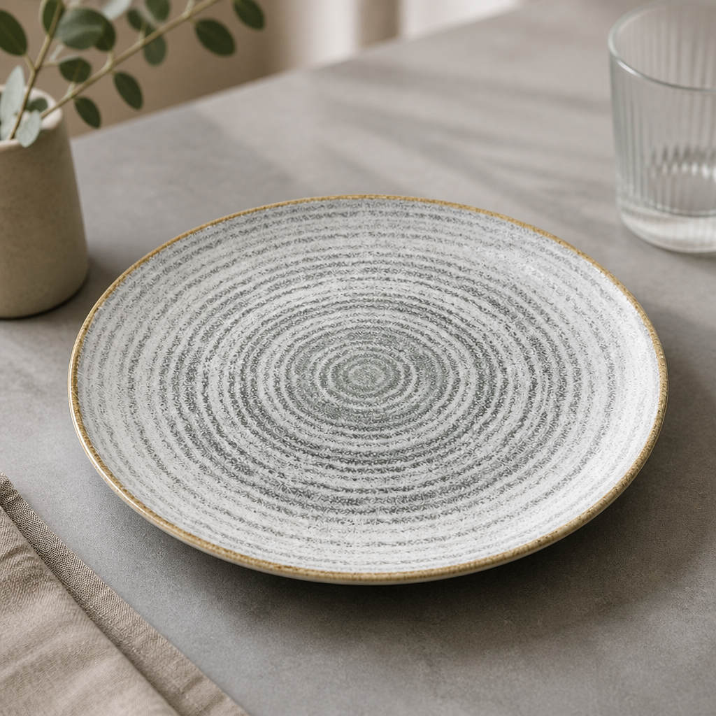 Commercial Coupe Plates 260mm for Food Presentation - 12 Pack