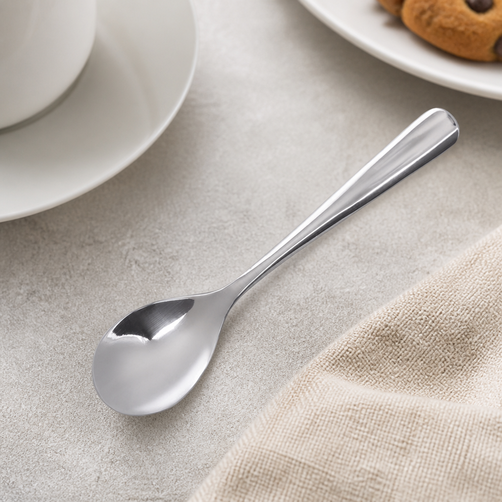 Commercial Stainless Steel Coffee Spoons 12 Pack 110mm