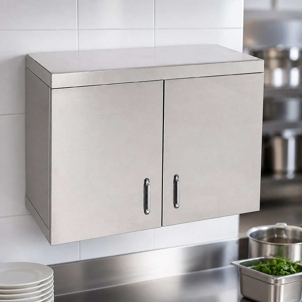 Commercial Stainless Steel Hinged Wall Cupboard 750mm