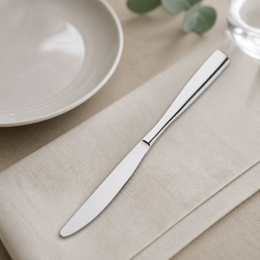 Commercial Table Knife 18/10 Stainless Steel - 12 Pack