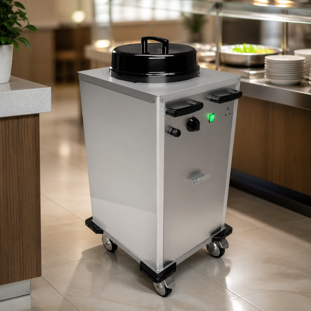 Commercial Heated Plate Dispenser for 75 Plates 8-12