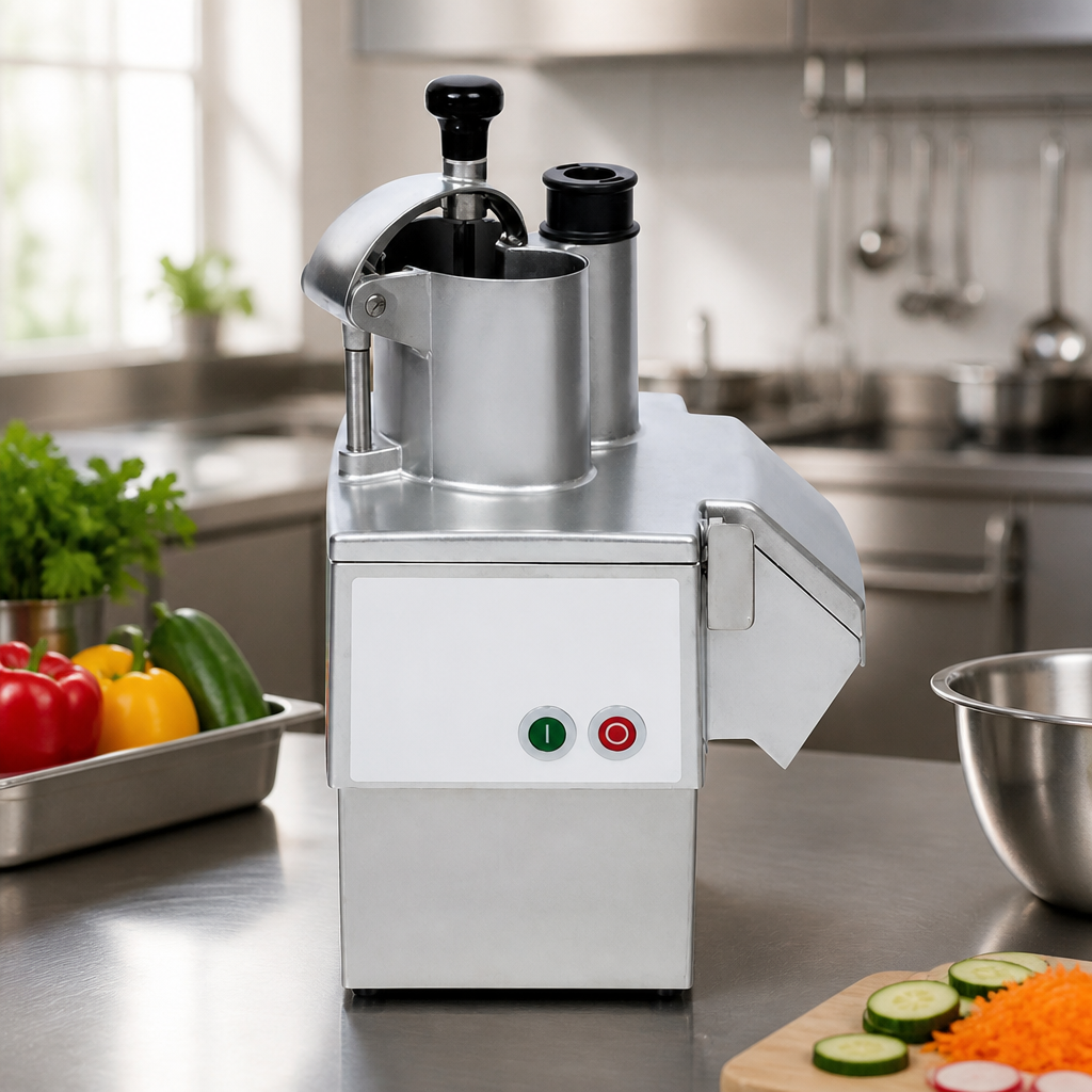 Commercial Veg Prep Machine 590mm Stainless Steel Electric