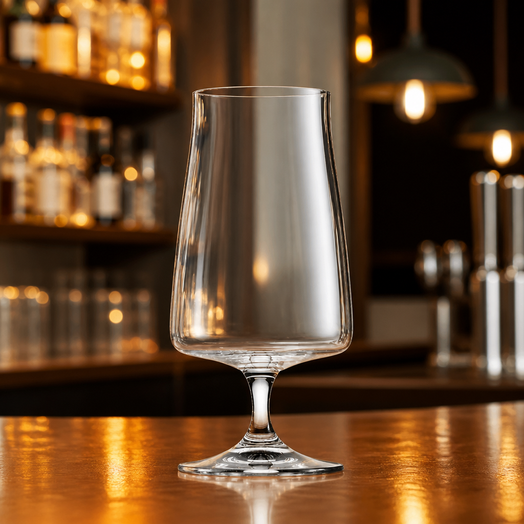 Commercial Stemmed Beer Glasses 450ml Pack of 6