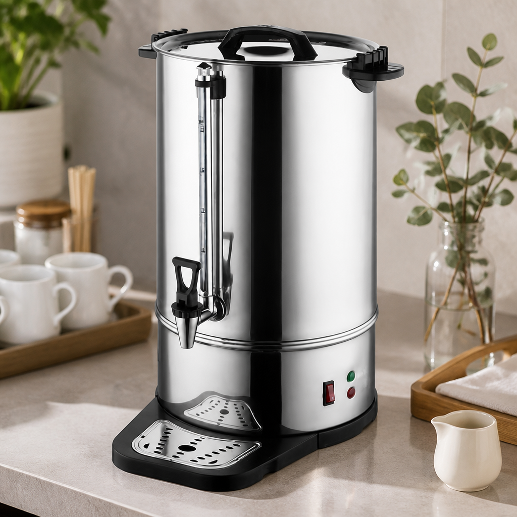 15Ltr Commercial Coffee Percolator Electric Stainless Steel