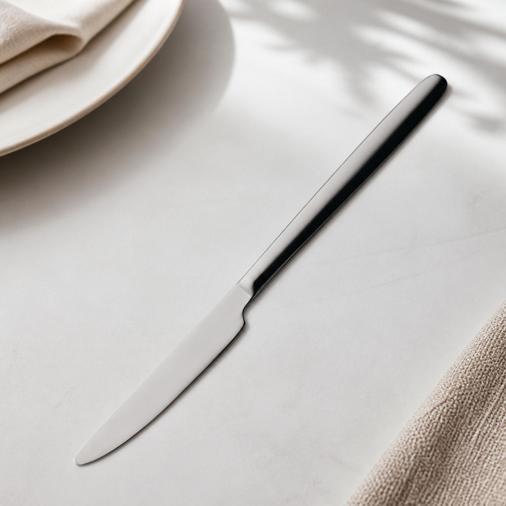 Commercial Dessert Knife Set 12 Pack Stainless Steel 213mm