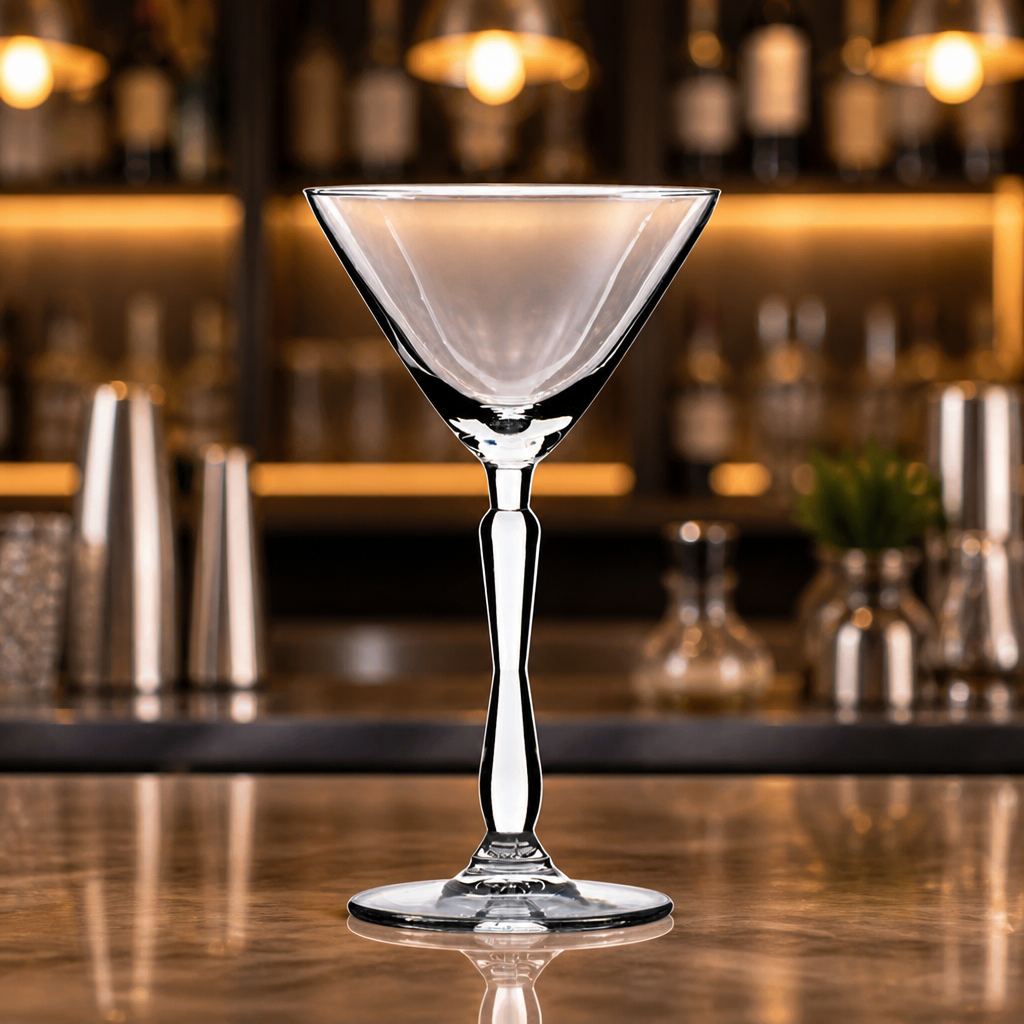 Commercial Martini Glasses 185ml 6.5oz Elegant Stemware Set