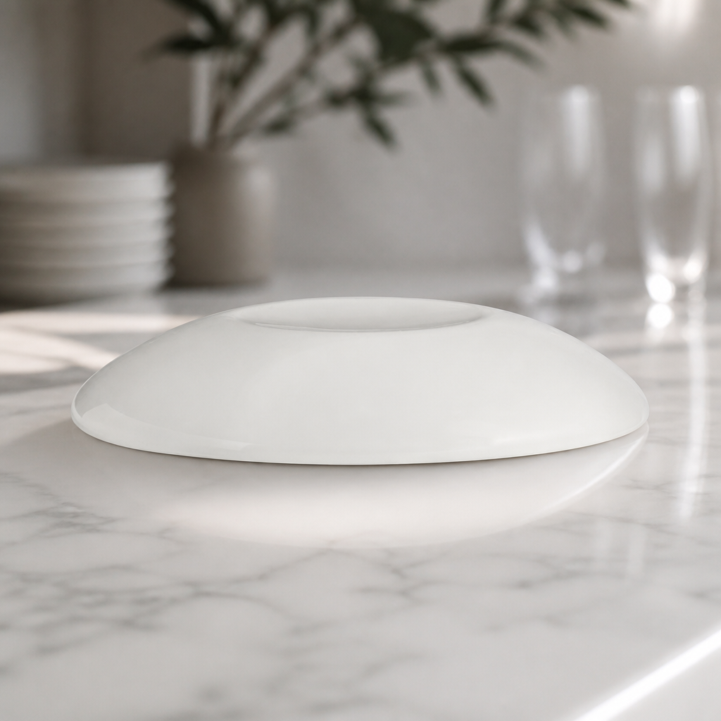 Commercial Bowl Lids 190mm for Food Presentation 12 Pack