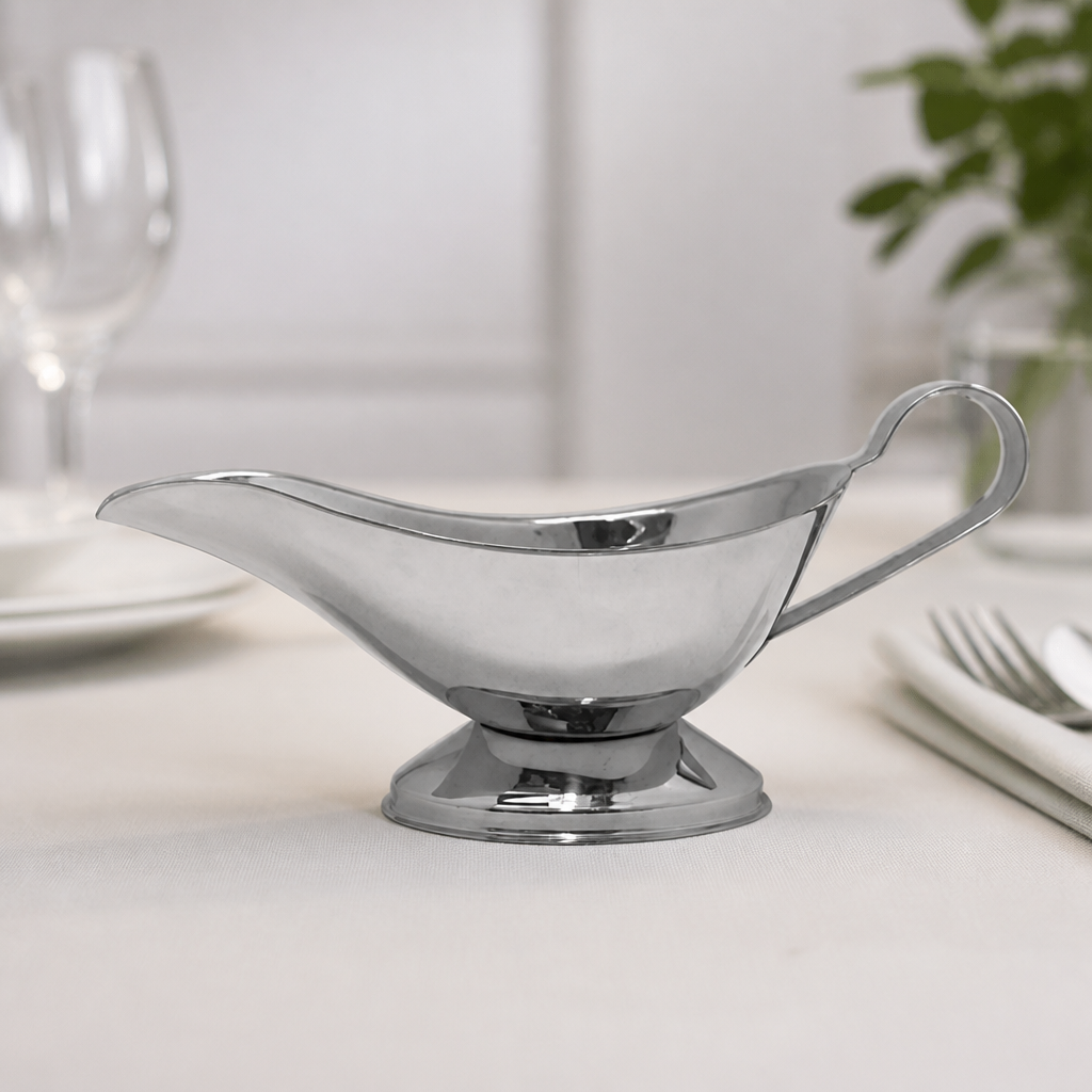 Commercial Gravy Boat 450ml Stainless Steel Tabletop Jug