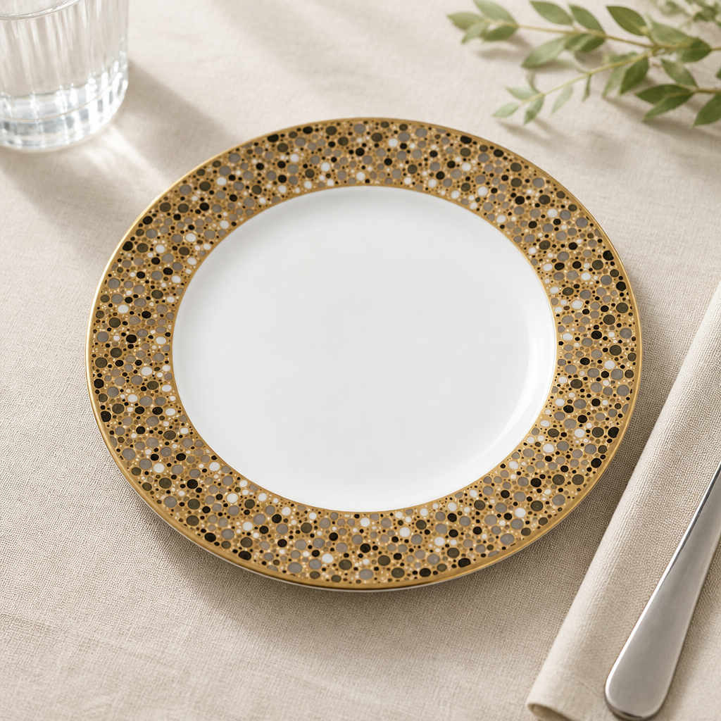Commercial Fizz Plates 168mm Bone China 12 Pack