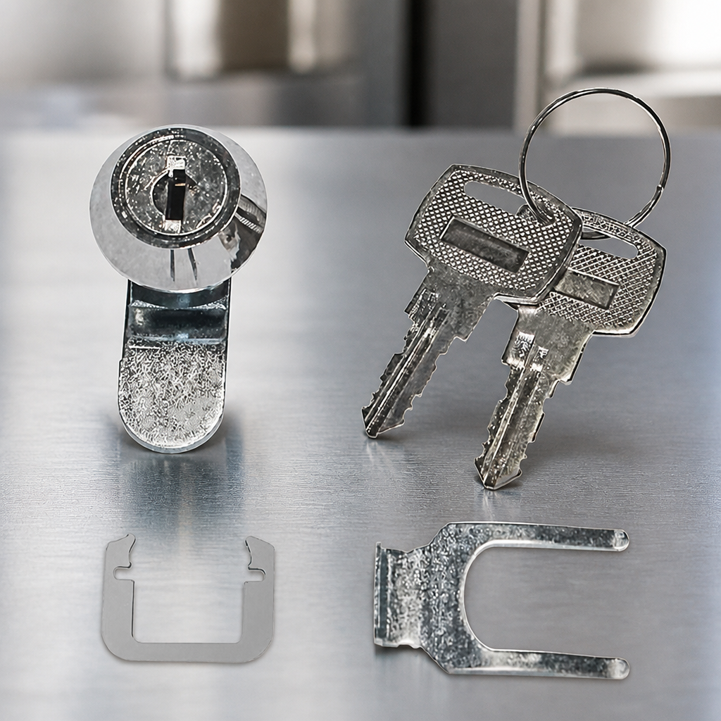 Countertop Display Freezer Lock and Key Replacement Parts