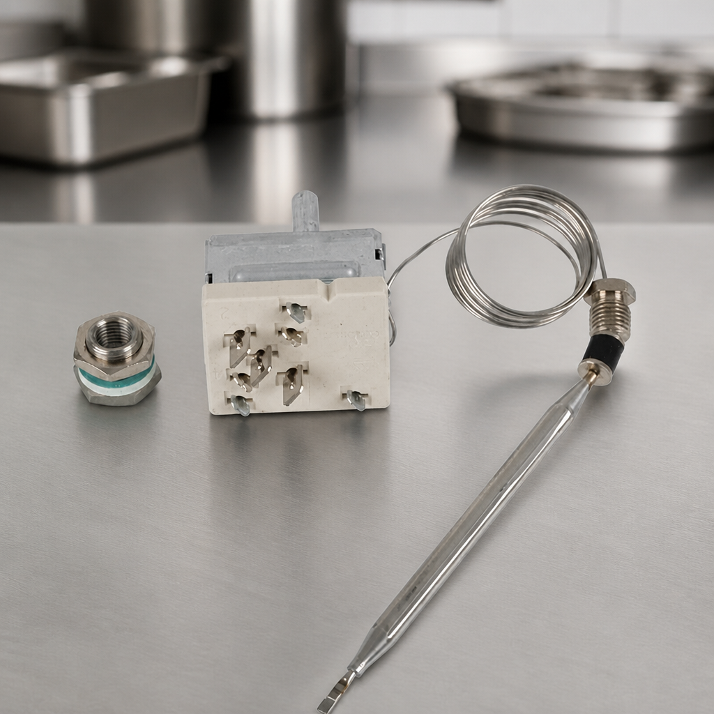 Replacement Thermostat 30-93°C for Commercial Food Warmers