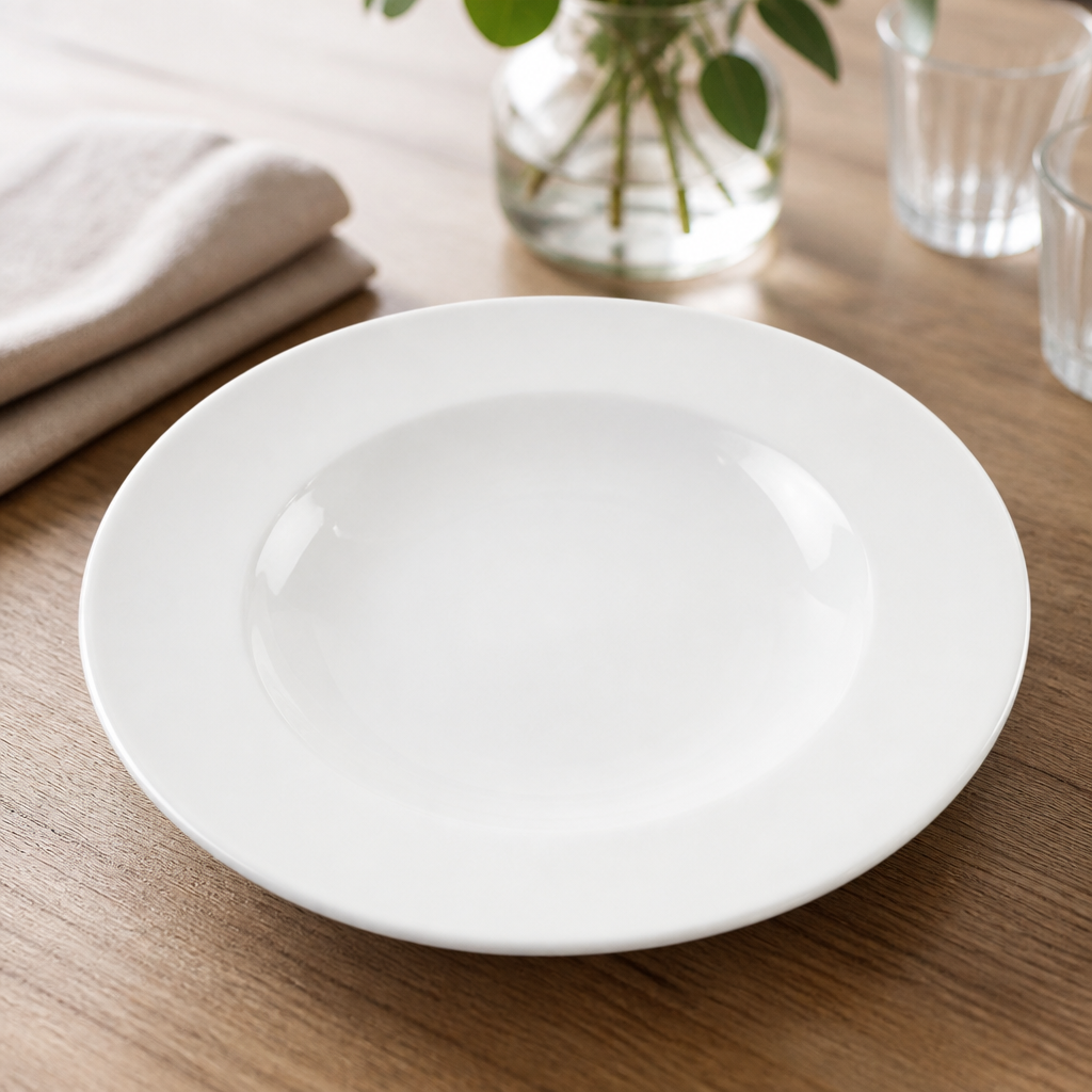 320mm Wide Rimmed Bowl for Commercial Dining and Banqueting