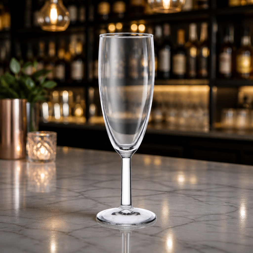Commercial Champagne Flutes 170ml Pack of 48 Elegant Glasses