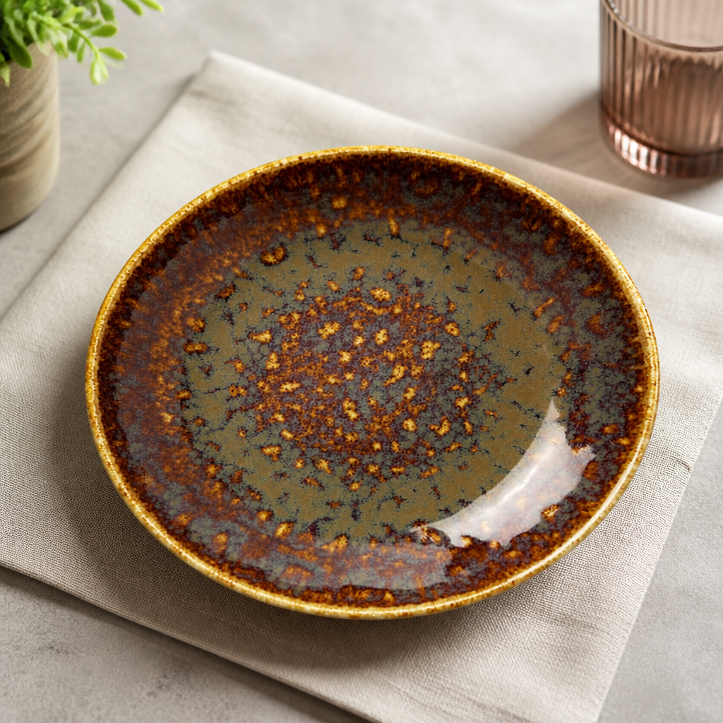 Commercial Coupe Bowls Amber 253mm Porcelain 12 Pack