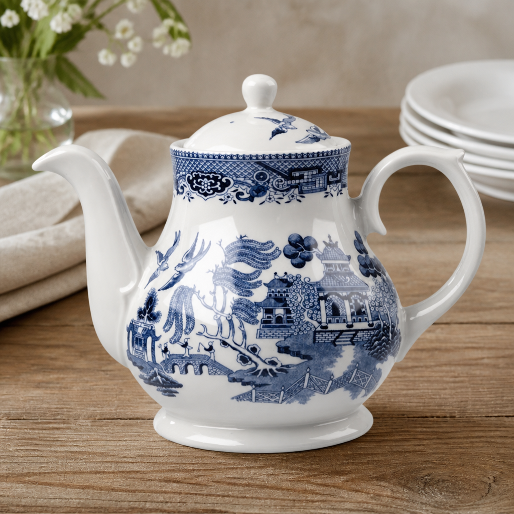 Commercial Vintage Tea and Coffee Pots 852ml Set of 4