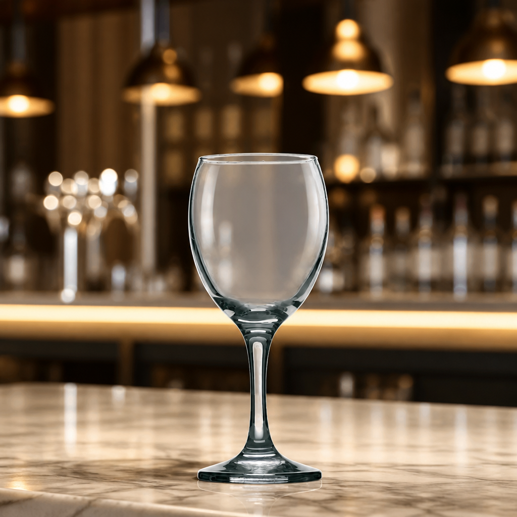 Commercial Wine Glasses 250ml - 12 Pack
